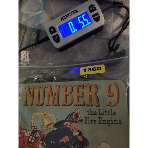 Number Nine The Little Fire Engine 1050 A Rand McNally Book Elf Book FAIR - Picture 10 of 10